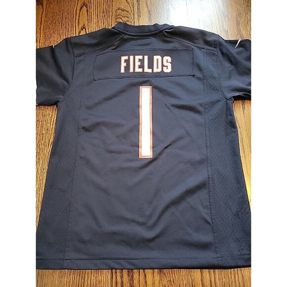 Nike Justin Fields CHICAGO BEARS Jersey Youth Size Large 14-16 Football Boys - Picture 8 of 10